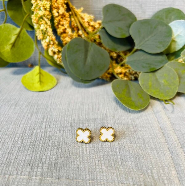 Обеци Clover gold - Image 4