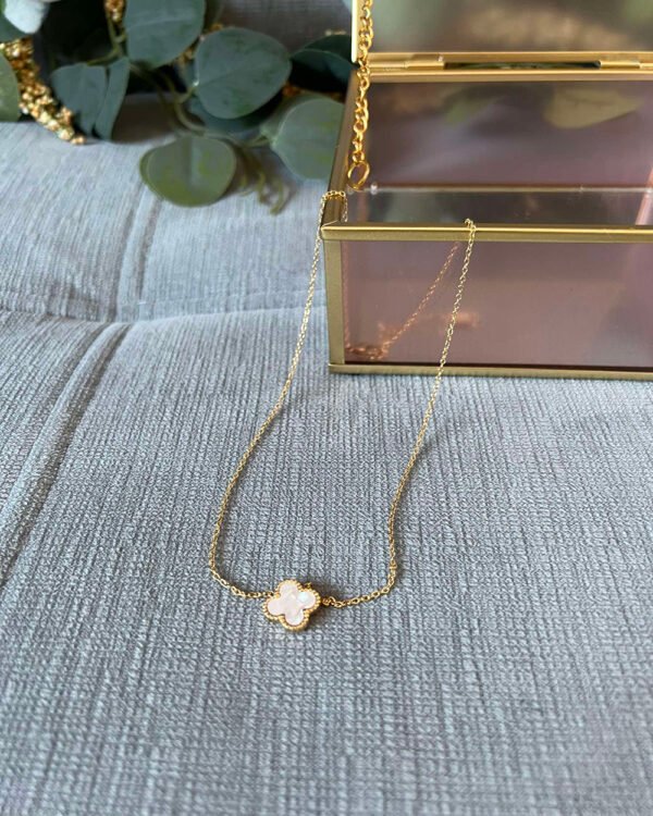 Колие One clover gold - Image 3