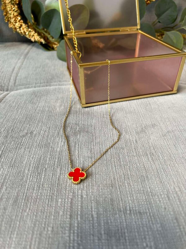 Колие One clover gold - Image 2