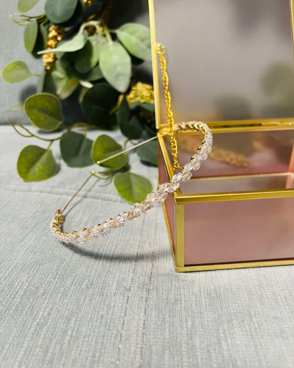 Диадема Rose gold